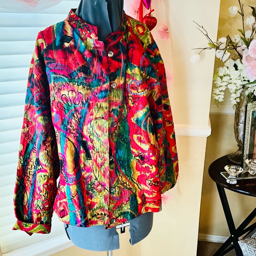 Vibrant Multicolor Jacket